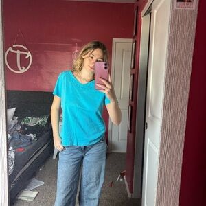 White Stag Turquoise Short Sleeve Tee